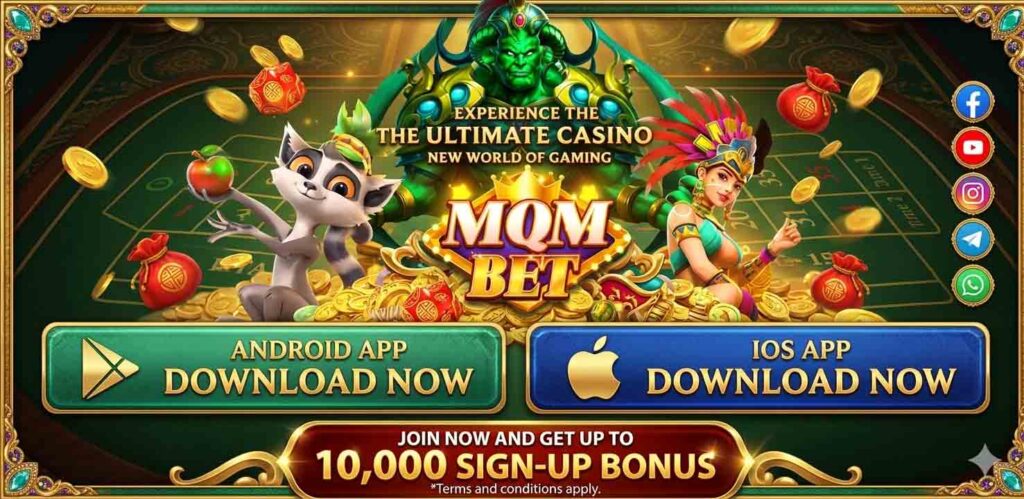 MQM Bet provides access to over 150 skill-based and casino-style games in a single application. Here are the main game categories you can play to turn your skills into daily rewards: